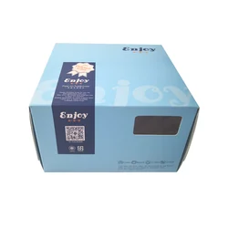 Nail Polish Oil manufacture made Boxes Paper Box For Gifts With Clear Lid food box packaging