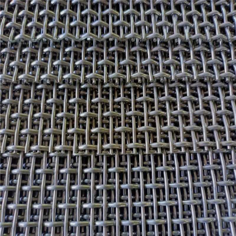 High manganese 65Mn steel wire vibrating sieve screen mesh for Mining and Quarry