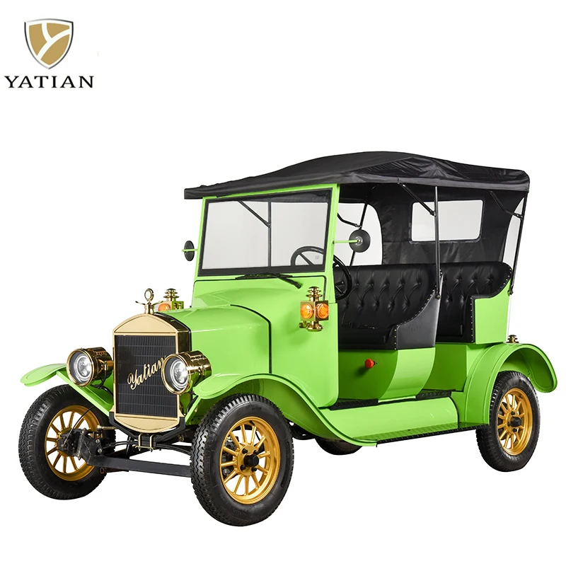 Yatian Manufacturer Explore Classic cart vintage Model T Golf Cart with CE for Sale