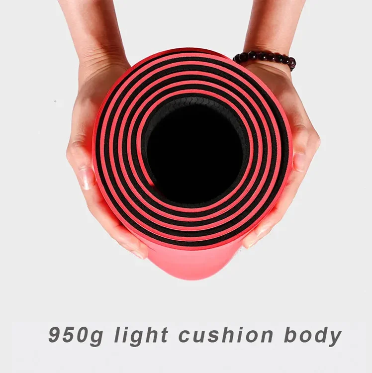 Umicca Custom Print Fitness Gym Esterillas De Yoga Tapis De Fitness Exercise Workout Floor Pilates Thick TPE Non Slip Yoga Mat