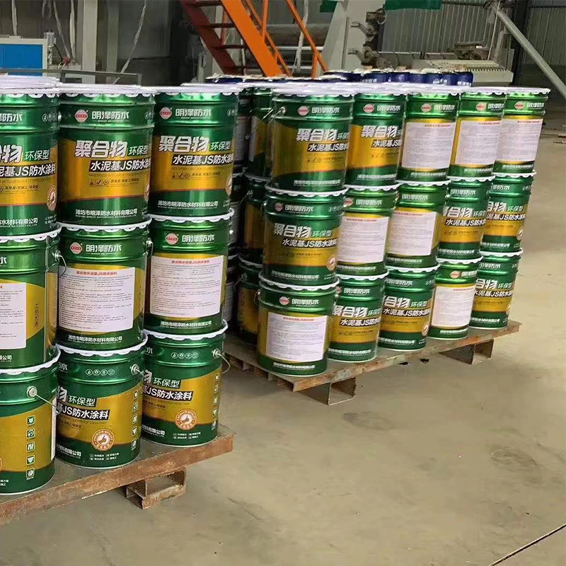 Liquid Applied Js Composite Slurry Waterproof JS Polymer Cement Based Concrete Water Proofing Polyurethane Waterproof Coating