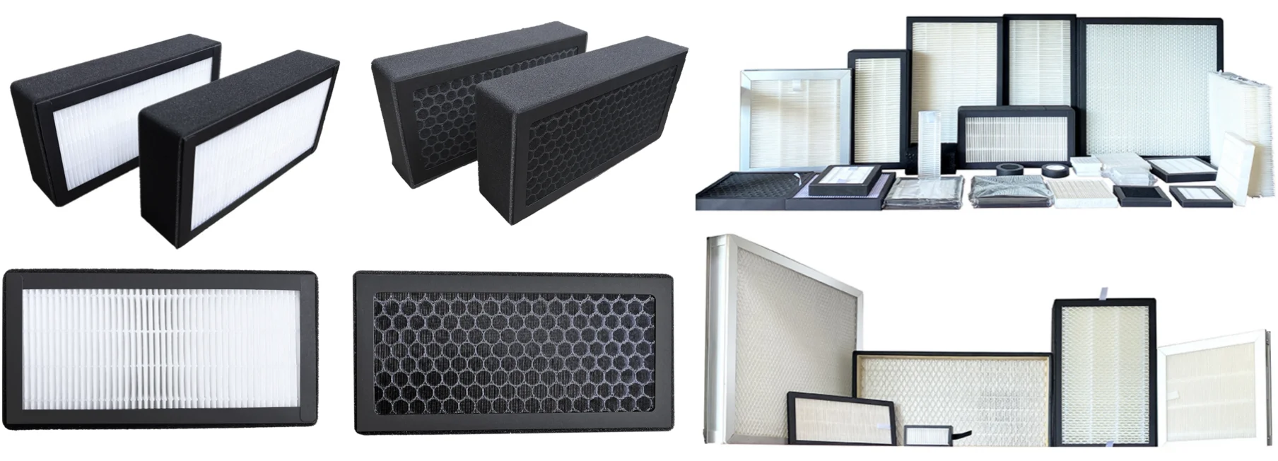 2 слоя Замена очиститель воздуха Hepa фильтр соединять сотообразную фильтра с активированным углем