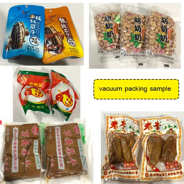 vacuum sausage industrial sealing machine cheese packaging vegetable bag packing sealer