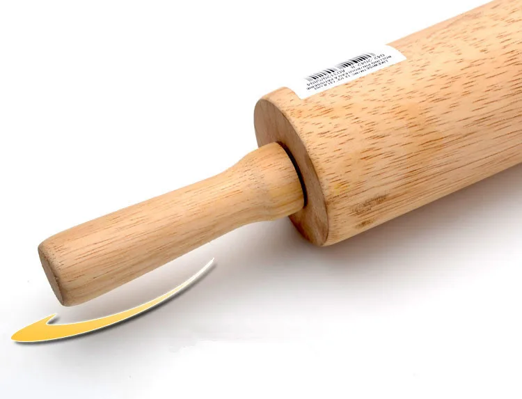 Custom made 41cm heavy wood rolling pin