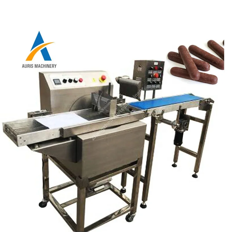 small chocolate enrober machine chocolate enrobing production line chocolate candy cooling tunnel