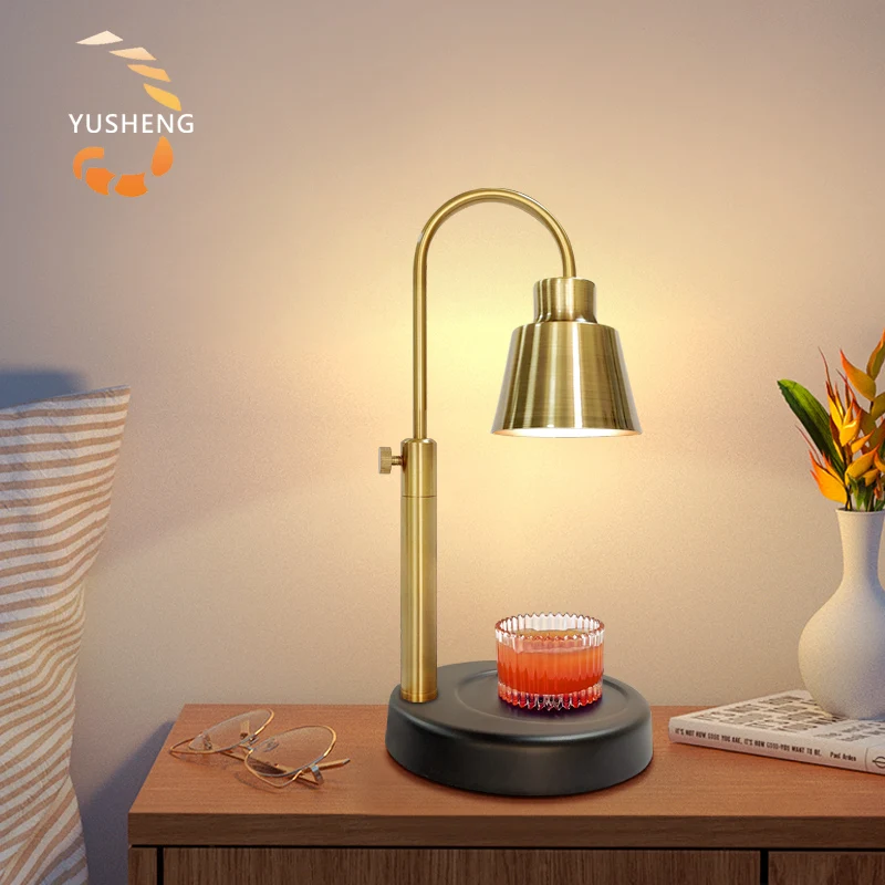 Hot Fashionable Candle Warmer Lamp Aromatherapy Wax Melts Burner Retractable Extension Height Home Decor Table Lamps