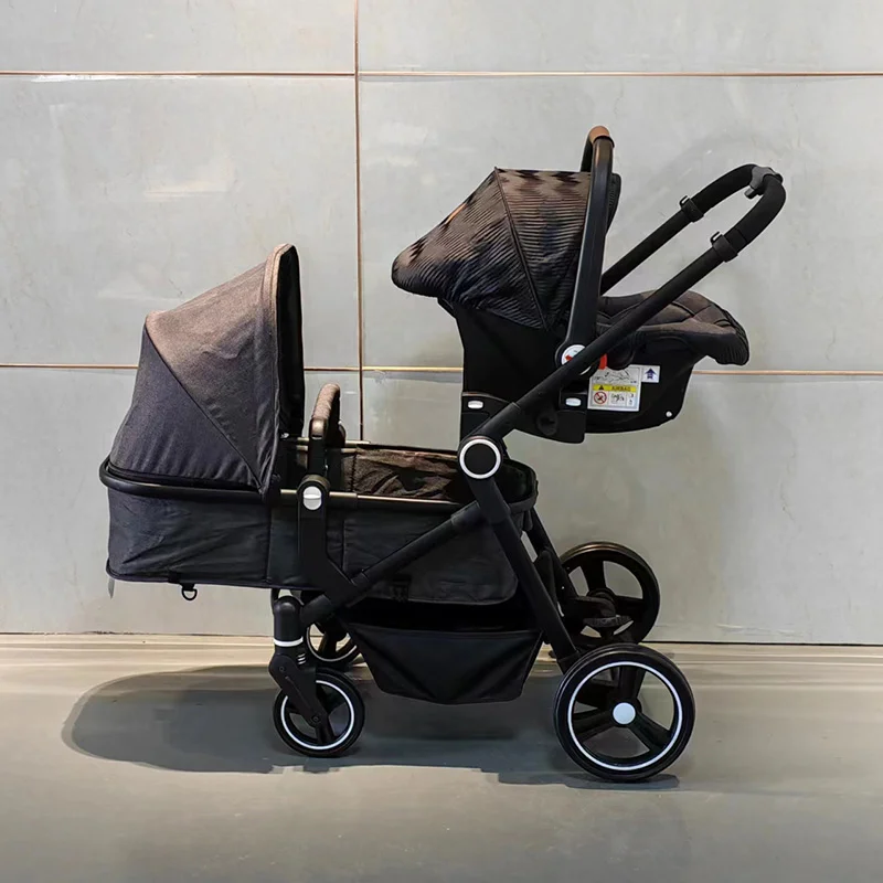 High landscape double stroller for kids / strong kids stroller / baby stroller for twins