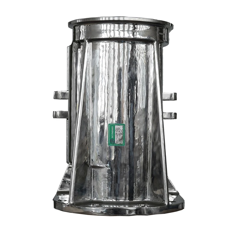 SPT OEM 316 304 stainless steel casting automatic angle meat mincers auger screw feeder