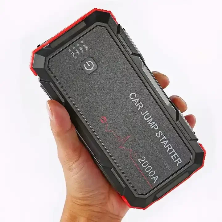 20000MAH Charger Boost Car Battery Jump Start Car Jump Starter With Air Compression Pump Portable Outdoor