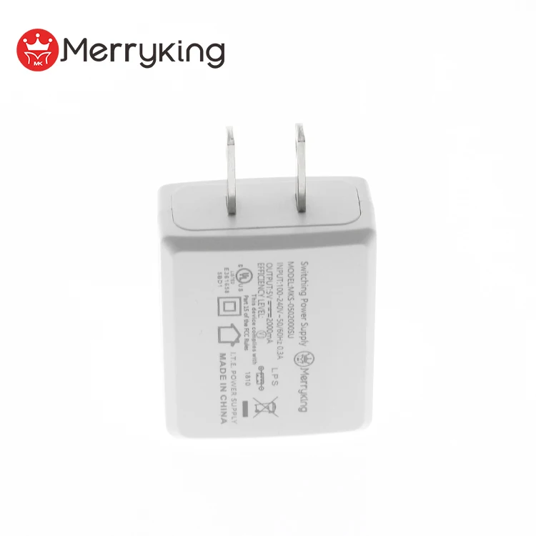  UL cUL сертифицированное USB настенное зарядное устройство 5V 0.5A 1A 1.5A 2A 3A адаптер