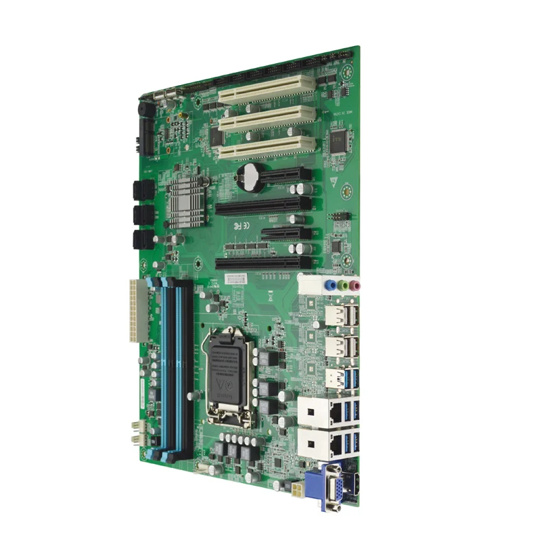EAMB-1585 2 * LAN C236 чипсет Промышленная материнская плата ddr4 LGA1151 6/7Gen i3/i5/i7 6 SATA 4 PCIE 3 PCI 14 USB MINI-PCIE