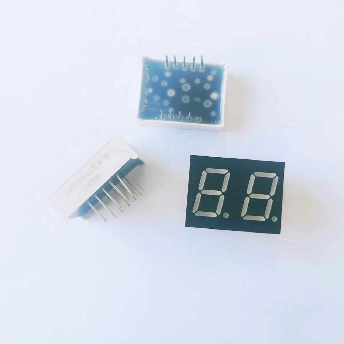 Manufacturer custom 2 digit 7 segment 0.52 inch white digital number led display board