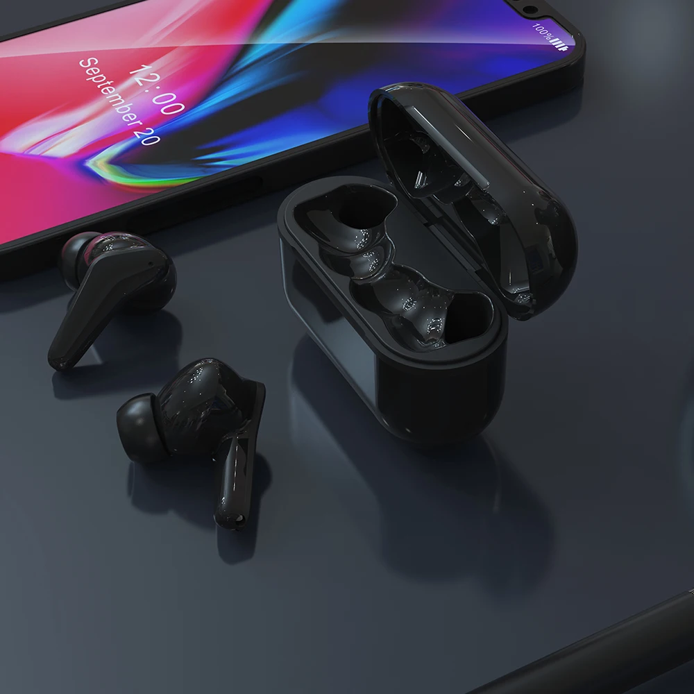 High Quality TWS Headphones Private Logo True Wireless Mini Headset Sports Stereo Waterproof Earphones TWS Earbuds Earphone