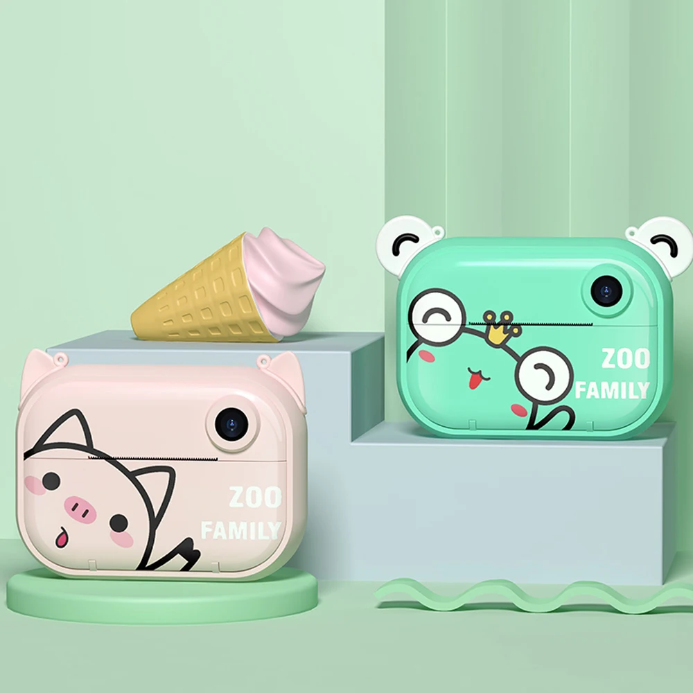 Support WIFI Filter Waterproof Hidden Face Priority HD 1080P Screen Toy Photo Video Children Camera print Kids Camara