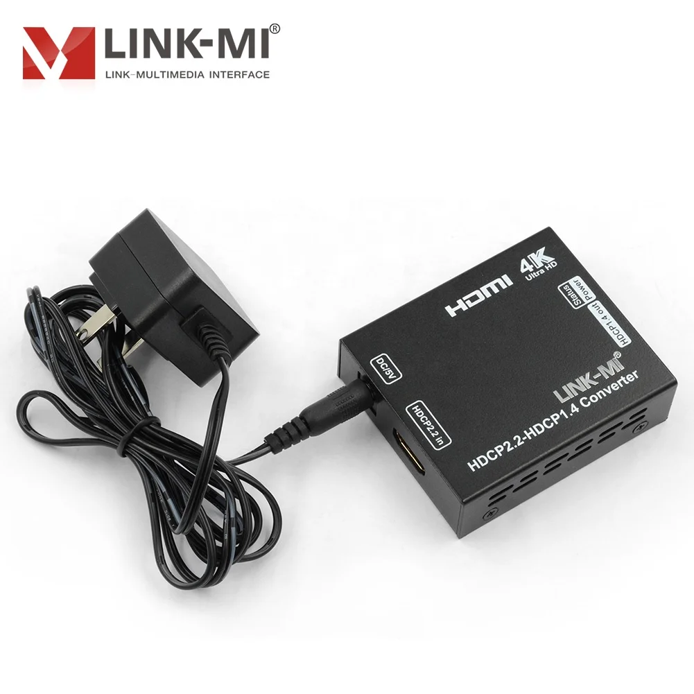 HDMI in HDMI out HDCP 2.2 to 1.4 Converter for 4K 3D TV Support 4Kx2K@60HZ, YUV 4:2:0 CEC Support audio format Dolby, DTS, LPCM