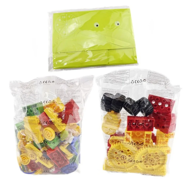 102pcs classic 9656 toys educational plastic building block Simple machine  9656-B