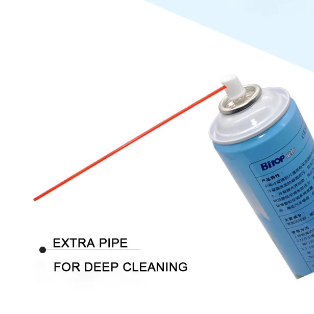 bitop car ac air condenser coil cleaner hvac ac cooling coil cleaner foam spray for air conditioner 500ml