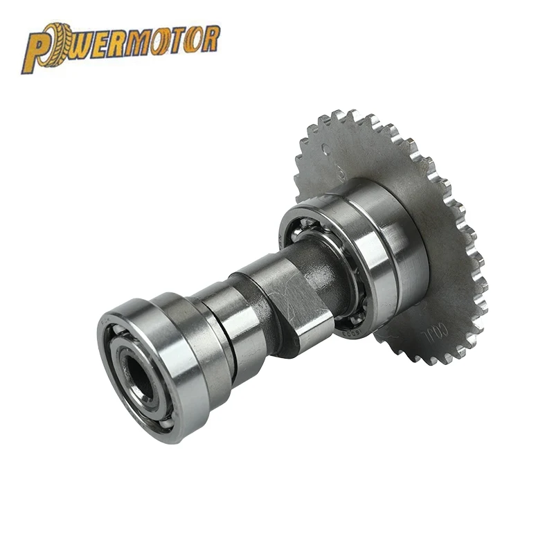 Motorcycle 32T Cam Sprocket and Camshaft For lifan 125cc LF125 Horizontal Engines Dirt Pit Bike Monkey Atv Quad Go Kart Parts