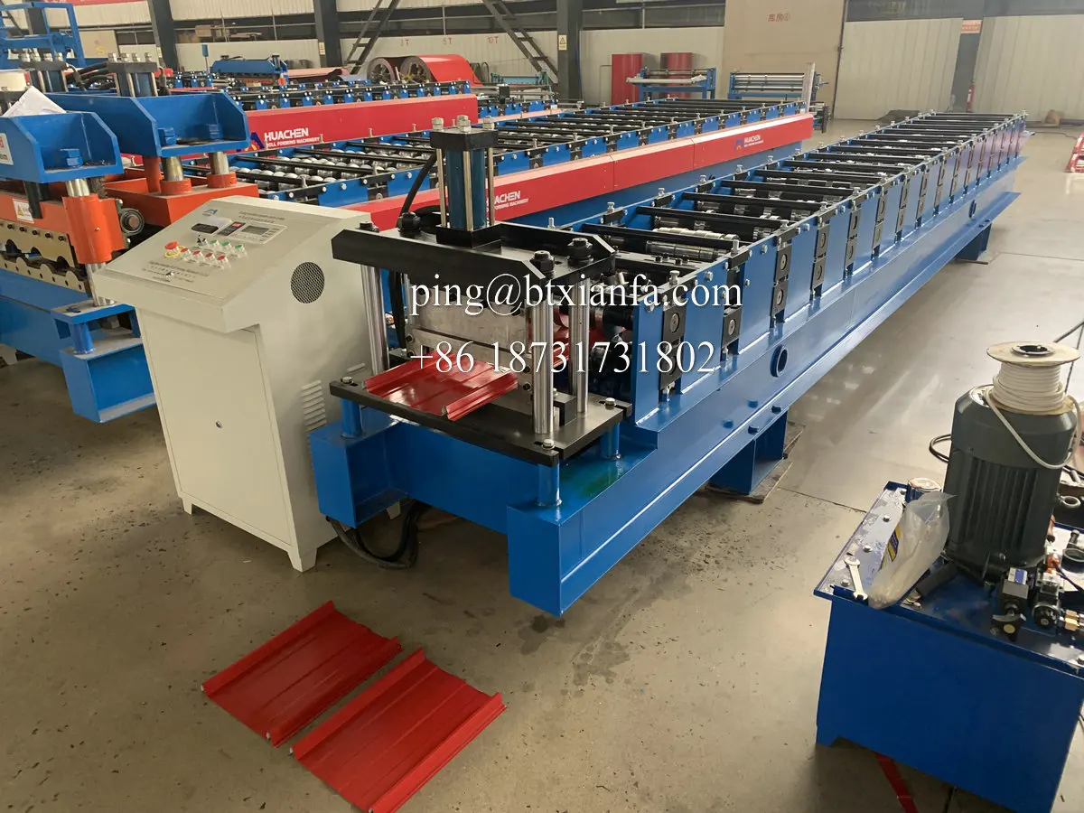 standing seam metal roofing panel self lock roll forming machine