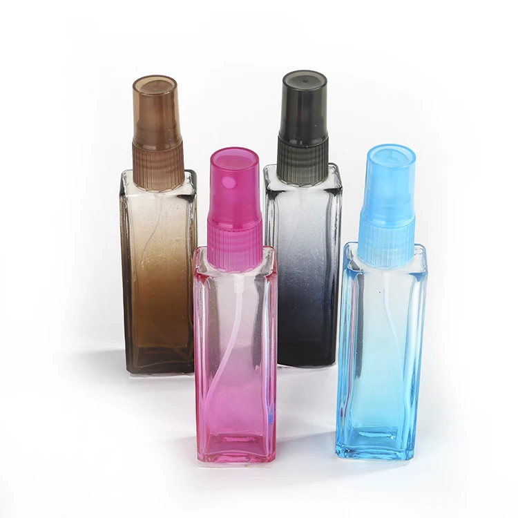 YJ-00496 путешествия размер портативный стеклянные флаконы для парфюма продолговатые 30 мл простота стеклянная бутылка-спрей
