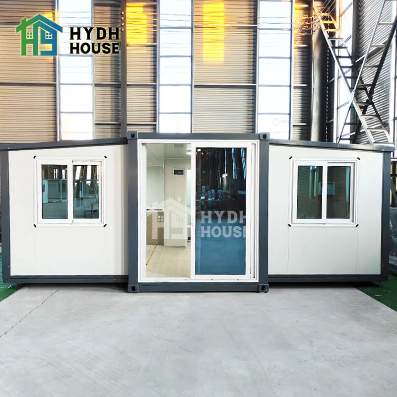 Movable Villa 40 Ft 20 Ft Prefab Container Expandable House Modern Portable Prefabricated Home