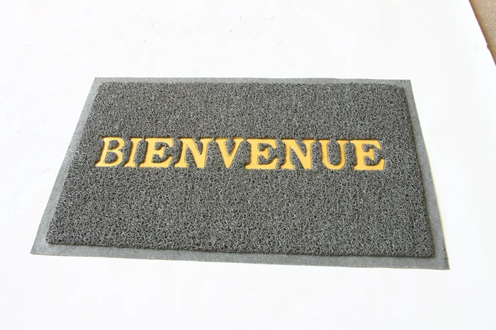 
PVC coil foldable prayer Various Door Floor Mat bathroom Non-slip kitchen bedroom rubber floor mats 