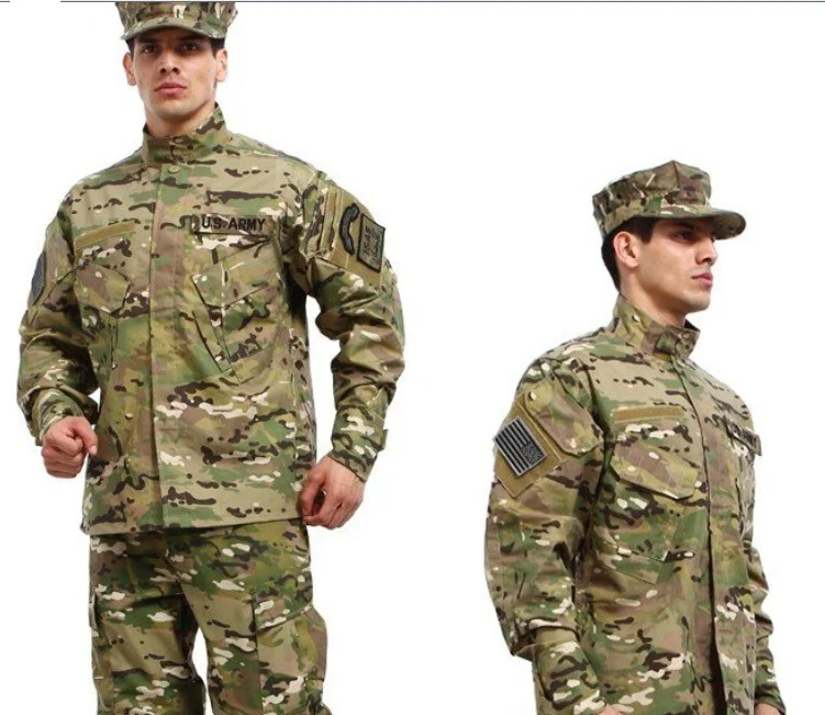 Wholesales Men Gender Army Combat Shirt Camouflage Suits Military Uniforms