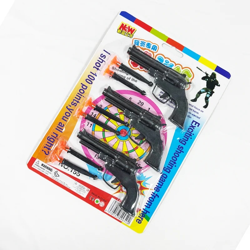 Wholesale Safety Police Gun Toy For Cool Boy Soft Target Gun Toy Plastic Bullet Gun