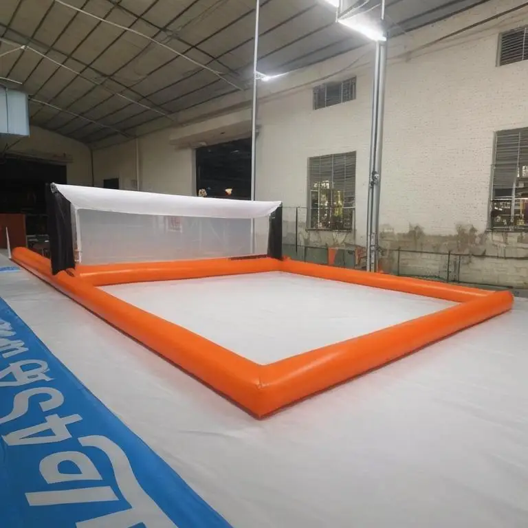 commercial ball inflatable large set swimming backyard court water intex volleyball pool inflatable