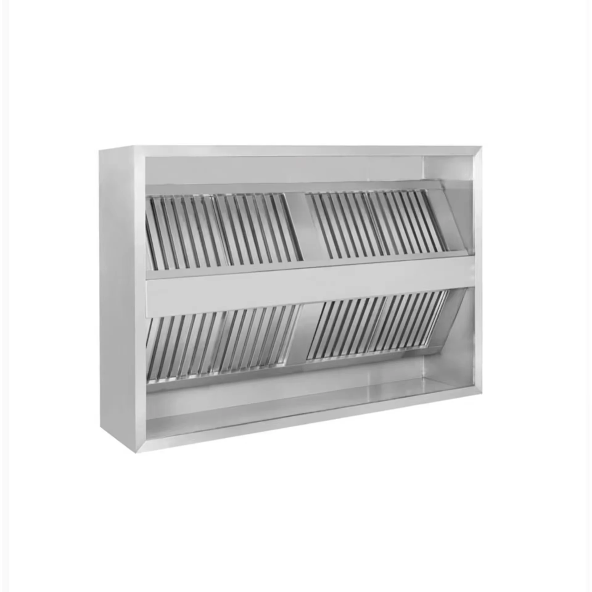 Stainless steel Chinese Style Knockdown commercial kitchen equipment exhaust range hood restaurant extraction hood