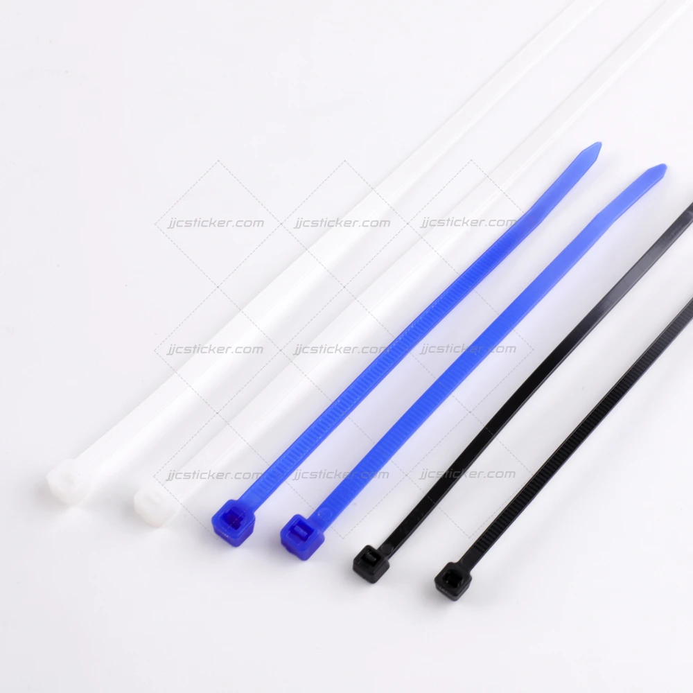 Сверхпрочный нейлоновый хомут для кабеля, индивидуальный хомут naylon для кабеля, самоблокирующийся многоразовый фиксированный хомут для кабеля с полимерным мешком