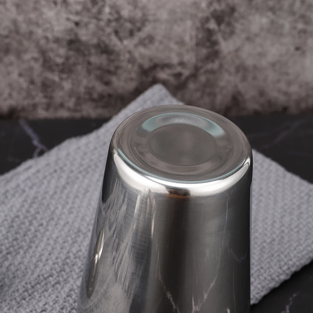 Factory Direct 550ML 18OZ Stainless Steel Cocktail bar Tool Set Metal Shaker