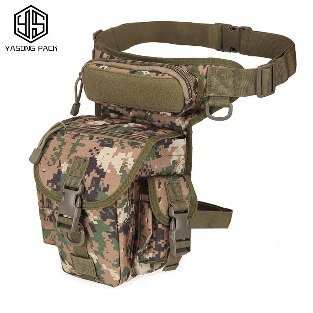 Wholesale Factory Outdoor Sport Camouflage Amy Pattern Man Men Outside Tools Belt Bag Waist Bag