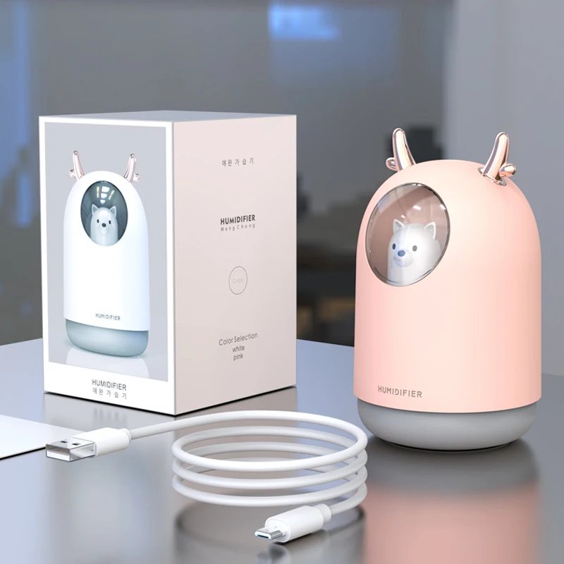 Ultrasonic Cool Mist Portable Usb Humidifier Desktop Air Humidifier For Home Office Baby Room