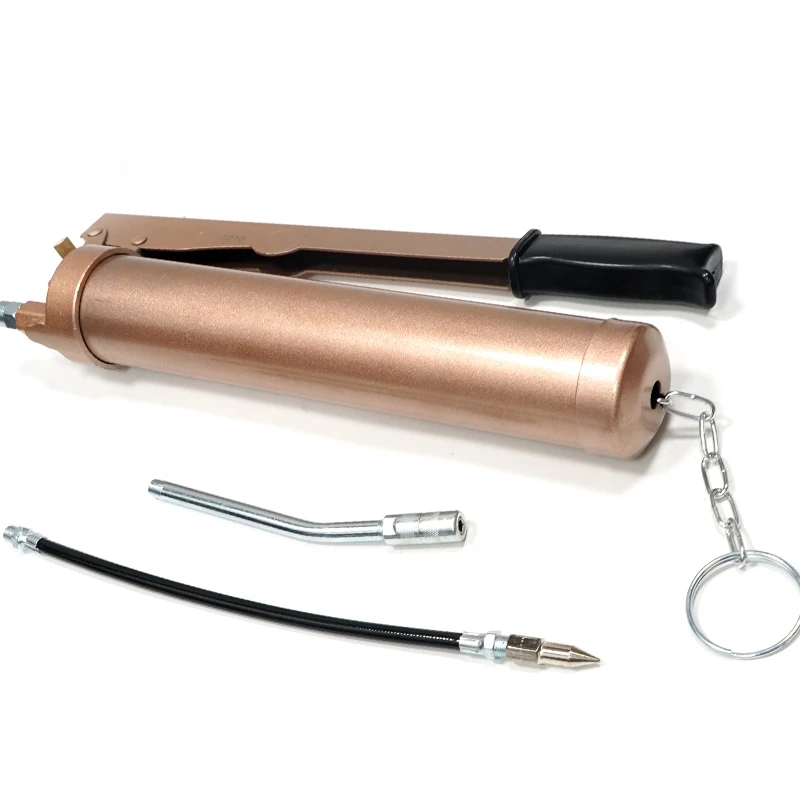 Supply Hand Grease Gun High Pressure Manual Grease Gun For Centralized Lubrication System Cordless Grease Gun