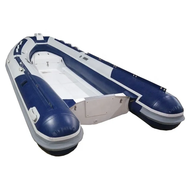 High  quality  Rigid  Inflatable Fiberglass hull Rib boat with outboard motor