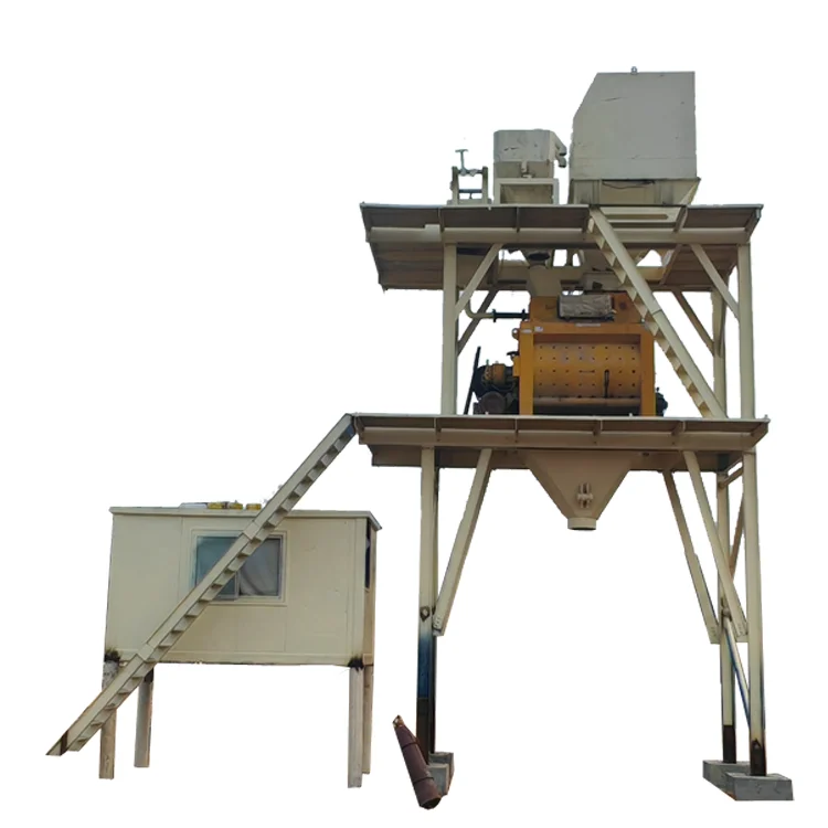 120m3/h Concrete Batching Plant Wet Concrete Dosing System Central Mix Concrete Plant