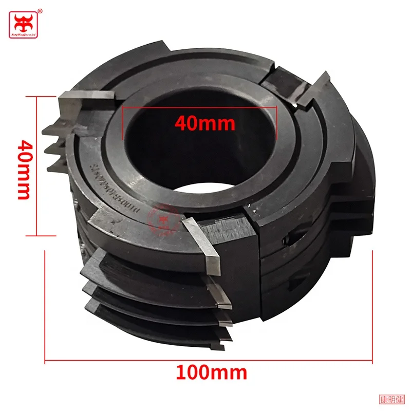 High quality wooden joint finger Tungsten carbide tct 3 tooth comb finger joint cutter knife for cabinet wood finger jointcutter