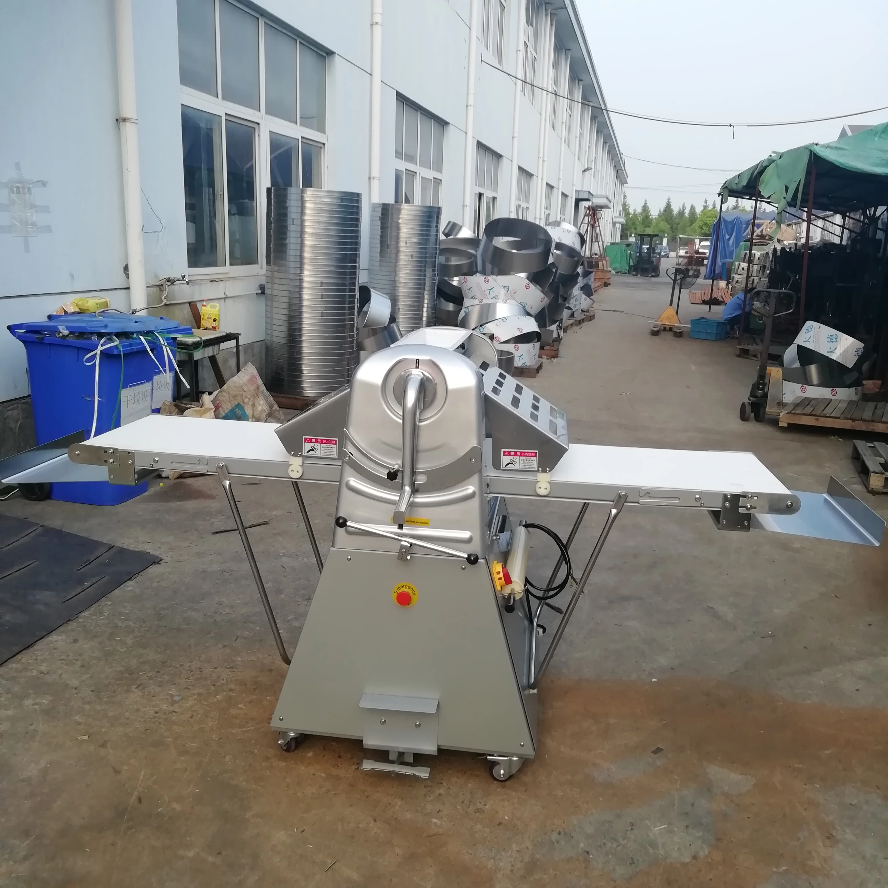 Automatic dough round sheeter table top pizza dough press machine