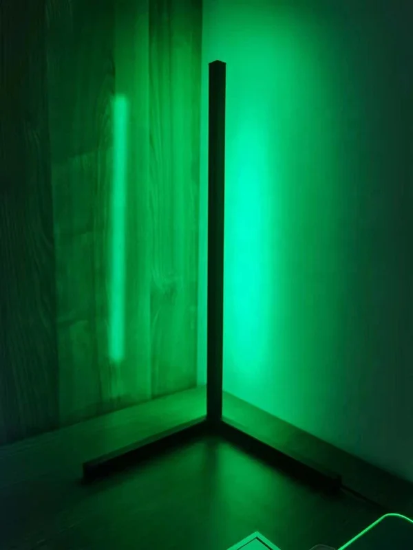 10 Вт Скандинавская Вертикальная Светодиодная лампа рядом изменяющий цвет RGB угловой Настольный светильник