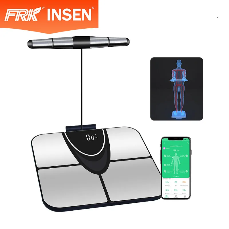 180 kg/ 250kg High Precision Glass Platform Digital Portable BMI Fat Analyzer Body Electronic Weighing Scale