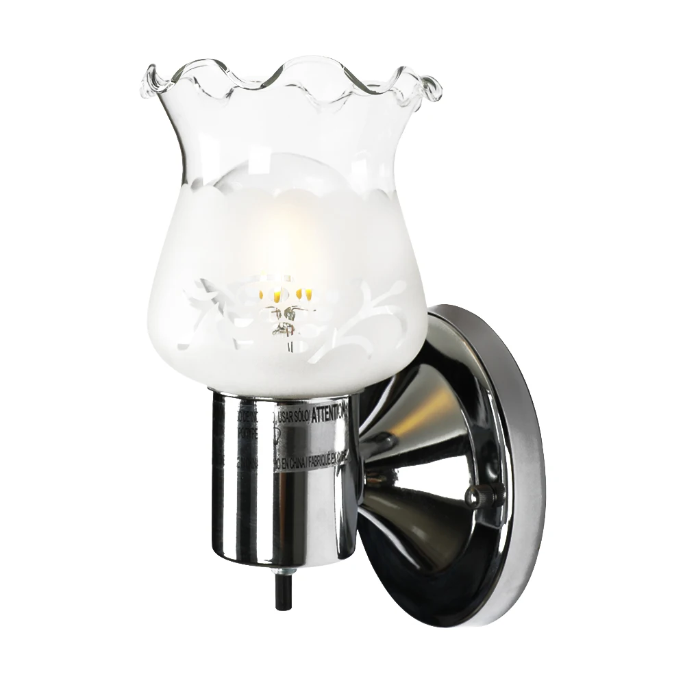 Кронштейн легкой промышленности бра для ванной комнаты настенный светильник со стеклянными настенное крепление Настенные светильники для дома