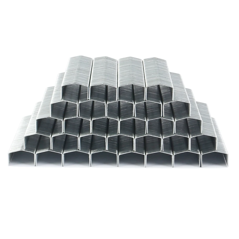 Stationery Eagle B8 Crown Shape Premium Staples 0.25 Inch Leg 1000 Pcs Per Box Pin Paper