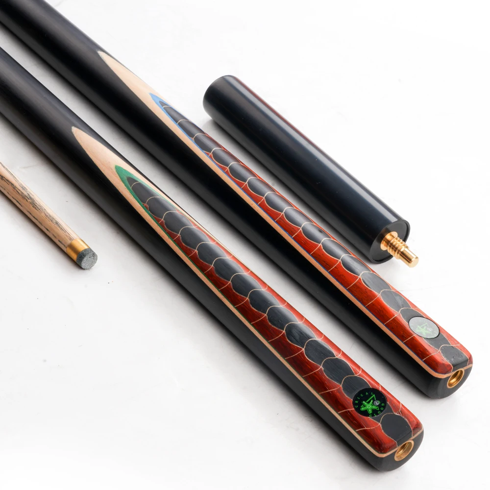 CRICAL Snooker Billiard Cue 3/4 Split 10.2mm Tip Ash wood Shaft With Case Extension Snooker Cue