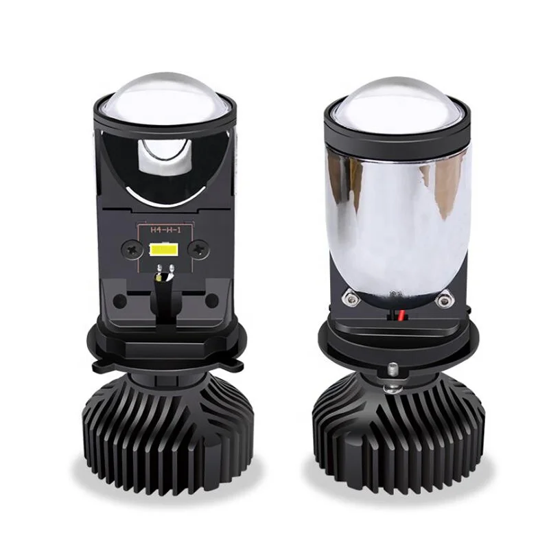 
MACAR Mini Size 14000lm Hi Low Beam Projector lens H4 motorcycle LED Headlight 