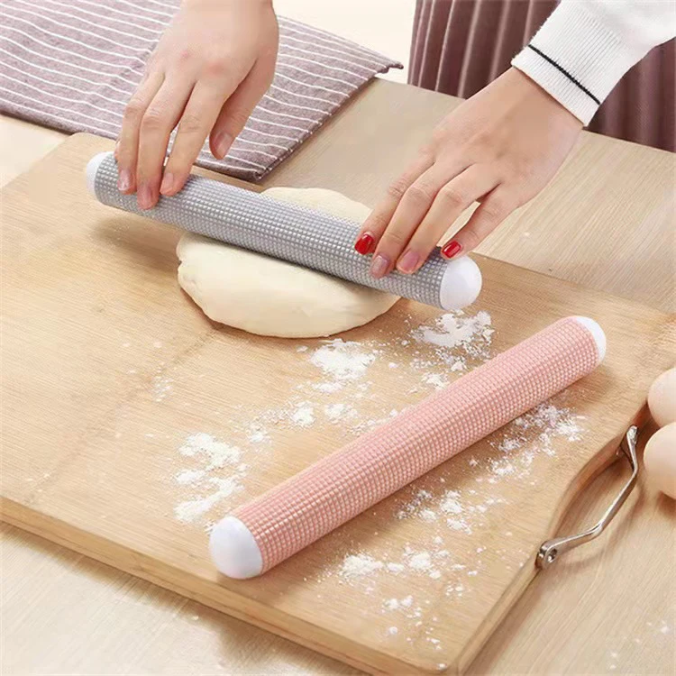 Floating point exhaust roller non-stick dough rolling pin pastrys dough making small rolling pin