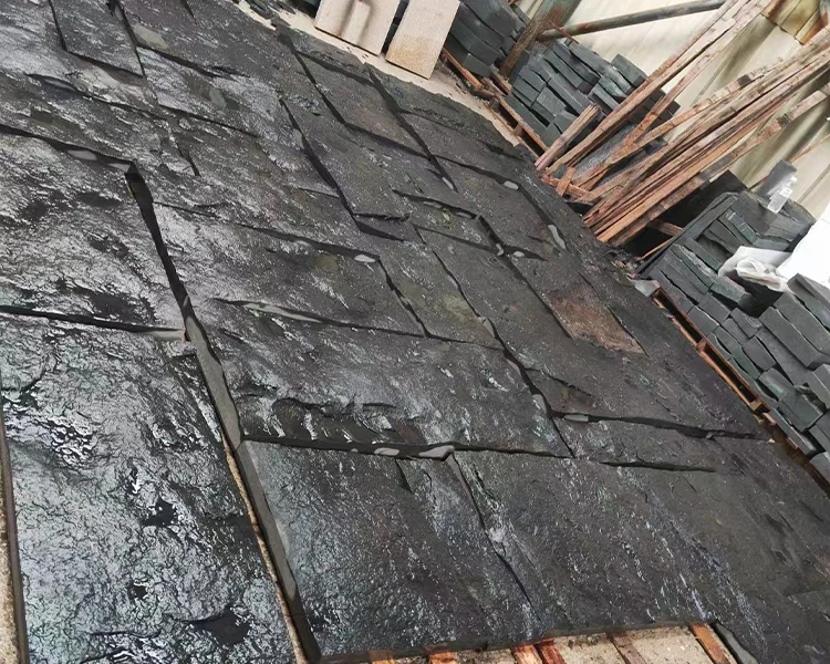 Natural Stone Wall Cladding Granite Rock Stone Panel Veneer for Exterior Wall 30 40 50 MM Thick Veneer Panel Rock Stone