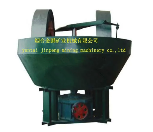 High Quality and Capacity wet pan grinding mill 1200 for Sand Gold in Tanzania