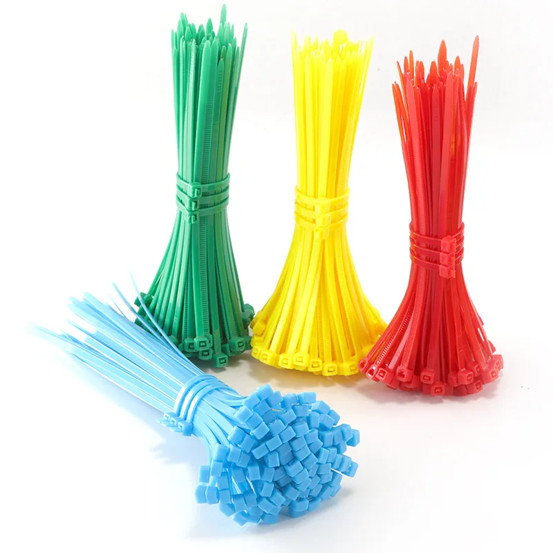 Strong cable ties high quality self-locking nylon cable wire ties hot selling plastic zip tie wrap customized by factory