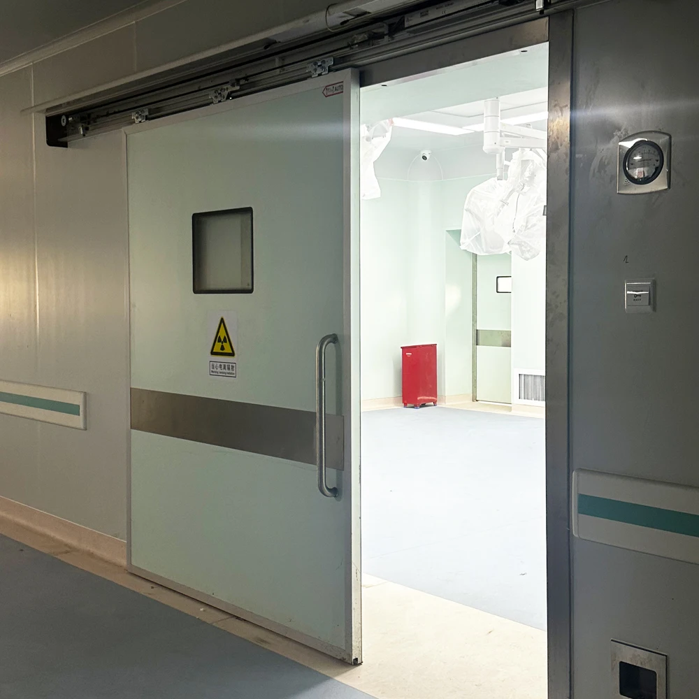 Automatic  X-ray Sliding Lead Doors for Hospital Radiation Rooms - Fireproof & Custom Size 900*2100 X-ray Sliding Door